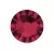Swarovski ruby kerek kristály  SS5 100db