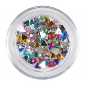 Strasszkő Háromszög mix