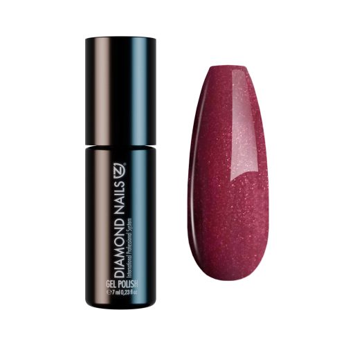 Diamond Nails Gél Lakk - DN013 - Bíbor gyöngyház - 7ml