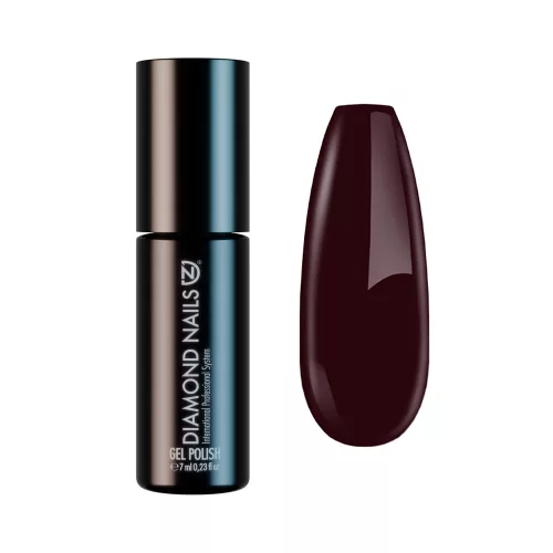 Diamond Nails Gél Lakk - Mélybordó - DN015 - 7ml - Hema mentes
