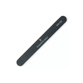 Egyenes körömreszelő fekete 100/180 - Diamond Nails