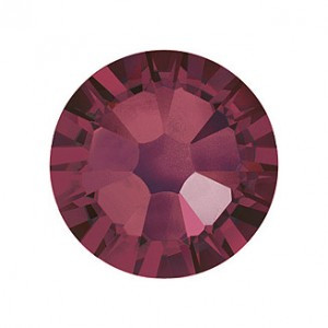 Swarovski burgundi strasszkő SS5 100db