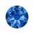 Swarovski sötétkék strasszkő SS5 50db