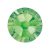 Swarovski SS10 méretű v.zöld kerek kristály 100db