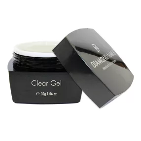 Diamond Nails Lágy Clear Gel 30g – átlátszó / színtelen, lágy zselé körömdíszítéshez