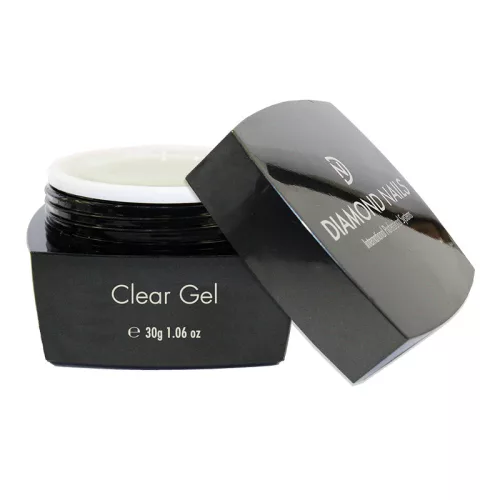 Diamond Nails Lágy Clear Gel 30g – átlátszó / színtelen, lágy zselé körömdíszítéshez