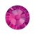 Swarovski SS10 méretű fuchsia kerek kristály 100db