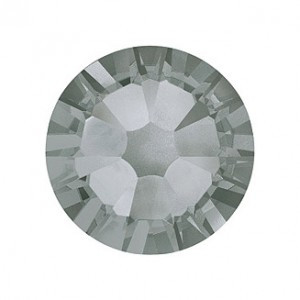 Swarovski   SS10  méretű grafit kerek kristály 100db