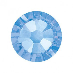Swarovski   SS10  méretű v.kék kerek kristály 100db