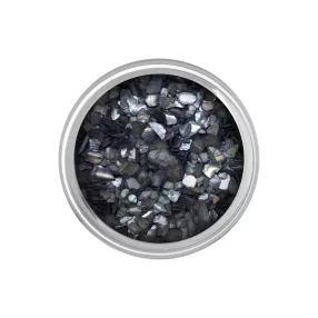 Törött kagyló - grafit-fekete