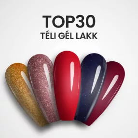TOP 30 Téli gél lakk