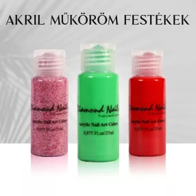 Akril Műköröm Festékek