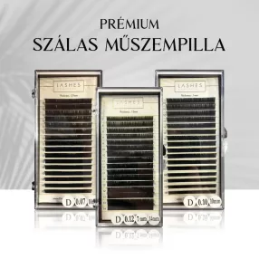 Prémium Szálas Műszempilla