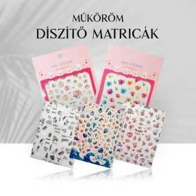 Műköröm Díszítő Matricák