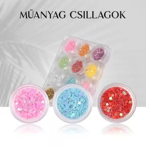 Műanyag Csillagok