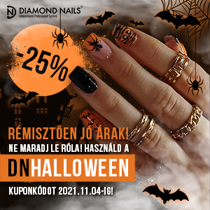Diamond Nails HALLOWEEN 25%-os kedvezménnyel!