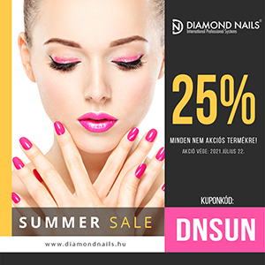 25%-os Hűsítő ajánlat a Diamond Nails-nél!