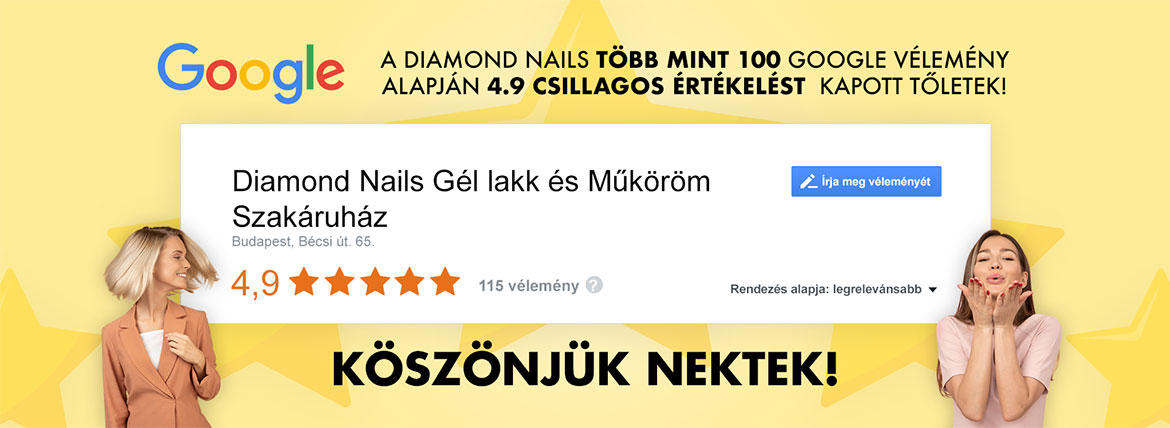 Diamond Nails Szempilla sampon, 1036 Budapest, Bécsi út 65.