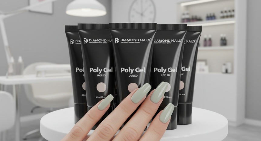 5 jel, hogy túl vastagon vitted fel a base-t és ezért elvándorol a polygél