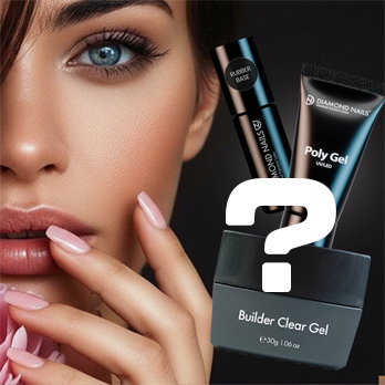 Rövid körömre melyik alapanyag a jobb: Diamond Nails Rubber Base, Builder Clear Gel vagy PolyGél?