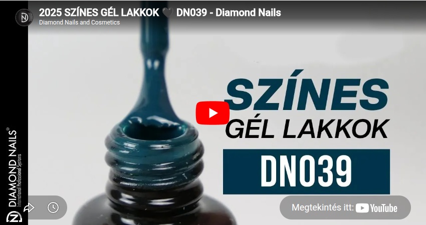 2025 Színes Gél Lakkok DN039 - Diamond Nails