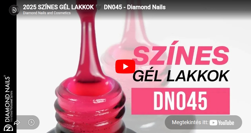 2025 Színes Gél Lakkok DN045 - Diamond Nails