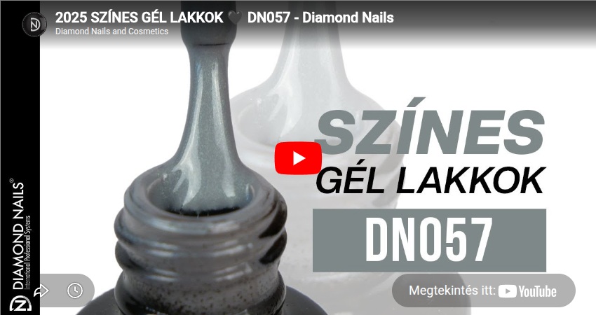 2025 Színes Gél Lakkok DN057 - Diamond Nails