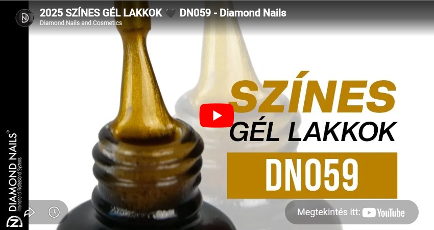 2025 Színes Gél Lakkok DN059 - Diamond Nails