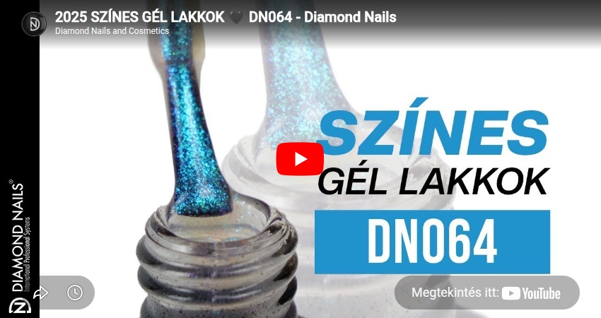 2025 Színes Gél Lakkok DN064 - Diamond Nails