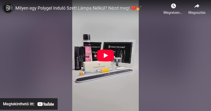 Milyen egy Polygel Induló Szett Lámpa Nélkül? Nézd meg!