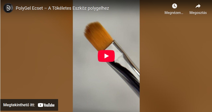 PolyGel Ecset – A Tökéletes Eszköz polygelhez