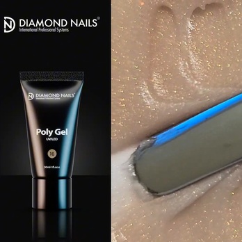 Video - Próbáltad már a Diamond Nails SandyGlow csillámos PolyGelt? Szuper tapadás, tökéletes építés