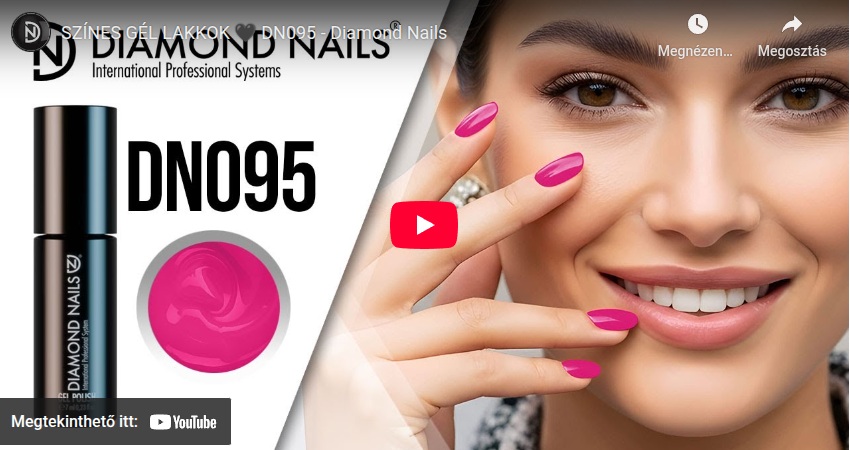 SZÍNES GÉL LAKKOK DN095 - Diamond Nails