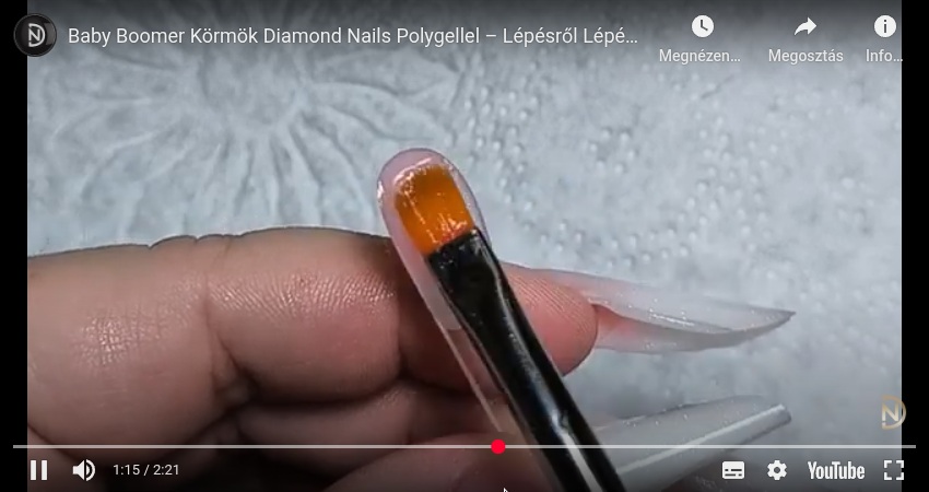 Baby Boomer Körmök Diamond Nails Polygellel – Lépésről Lépésre Útmutató!
