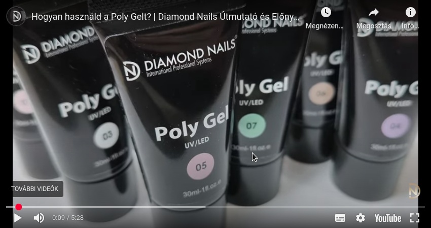 Hogyan használd a Poly Gelt? | Diamond Nails Útmutató és Előnyök